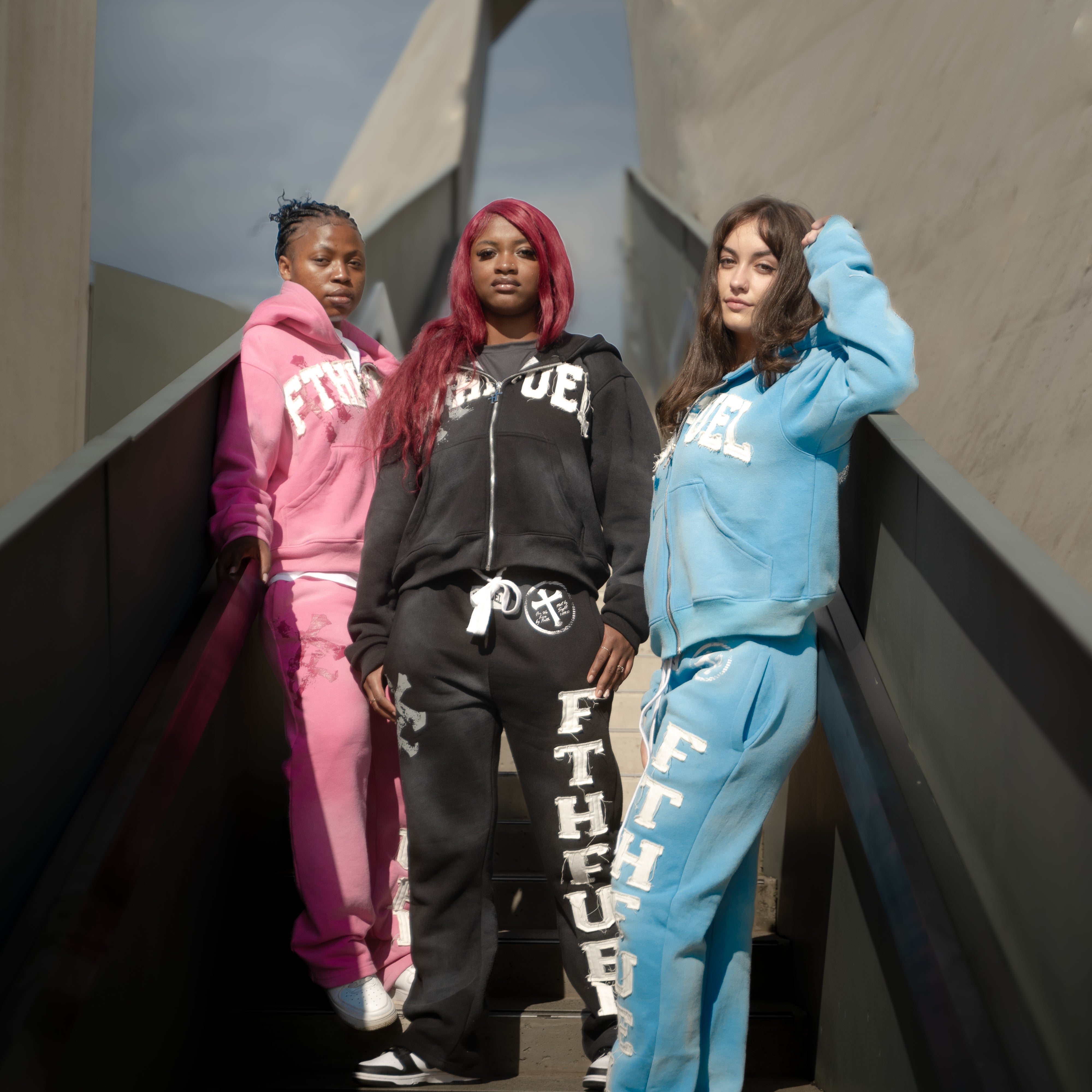 "Faithfuel" Blue Set