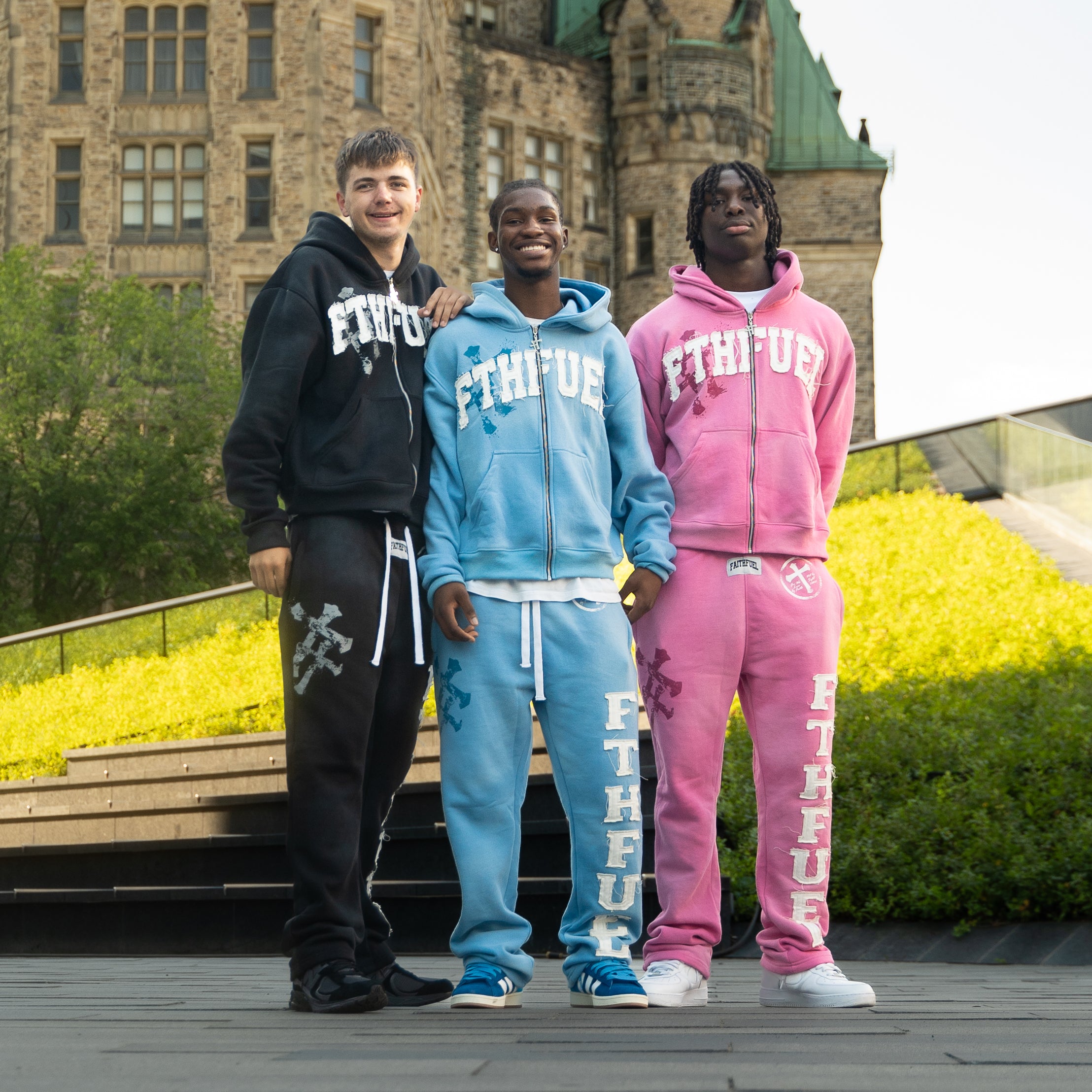 "Faithfuel" Blue Set