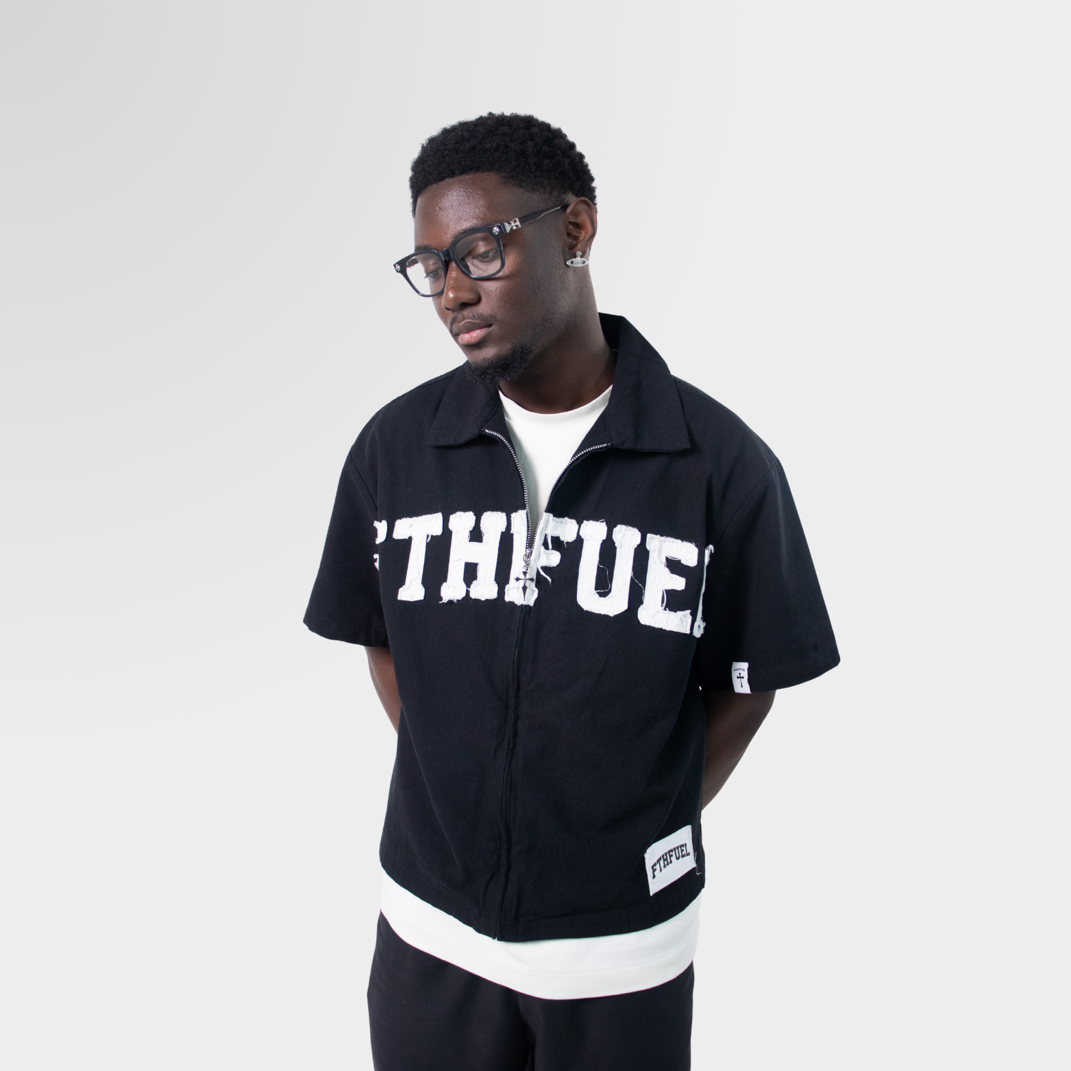 The Faithfuel Worker Zipper Tee